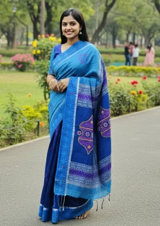 Premium Dhupiyan Silk Sharee ছবি 11