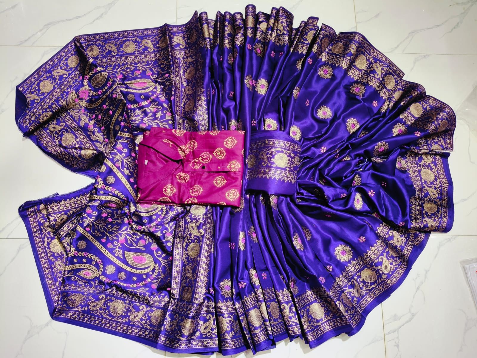 Sharee Panjabi Couple with Blouse Piece ছবি 8