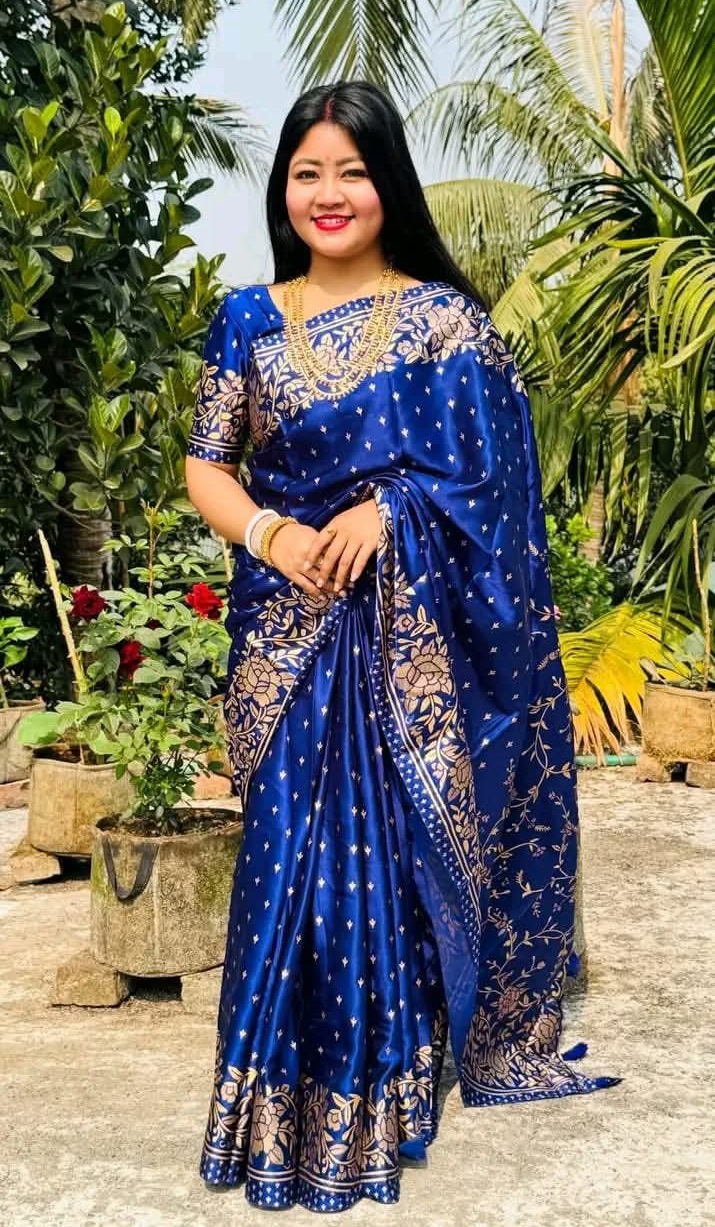 Japani Silk Sharee with Blouse Piece