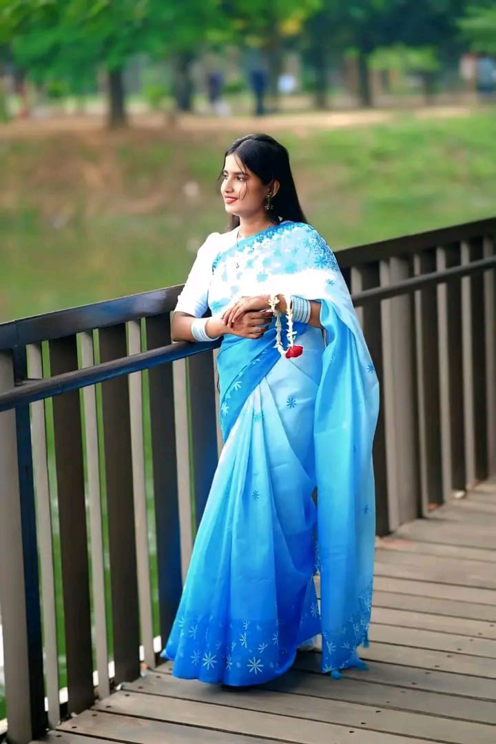 Chanderi silk sharee