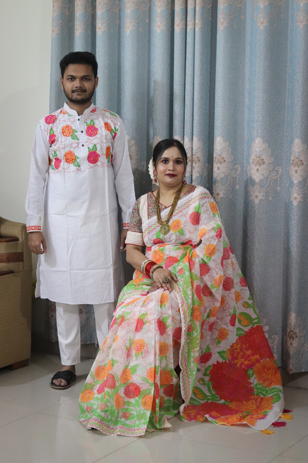 Sharee Panjabi Couple Set ছবি 10