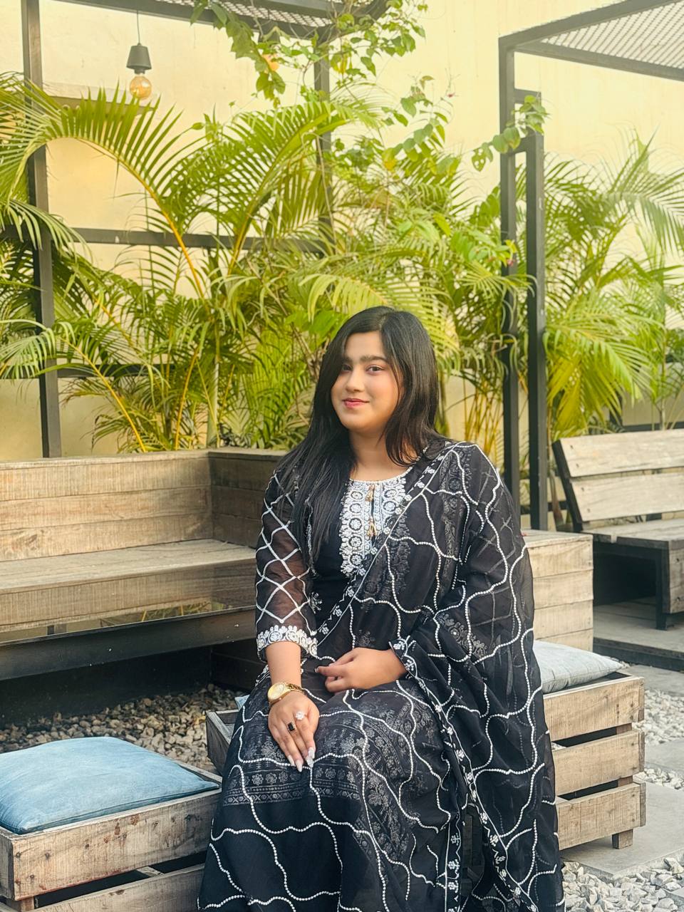 Georgette Embroidery Four Piece ছবি 2