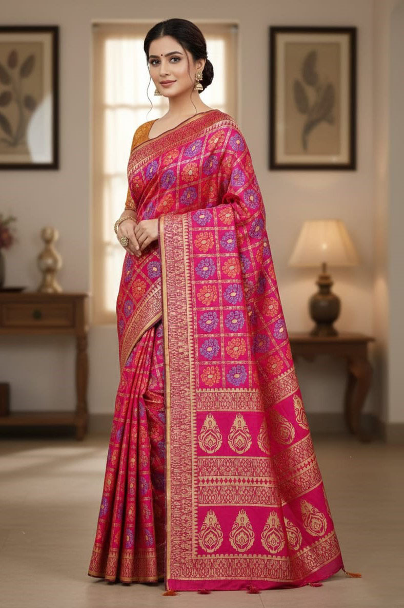 Kaftan Silk Sharee ছবি 7