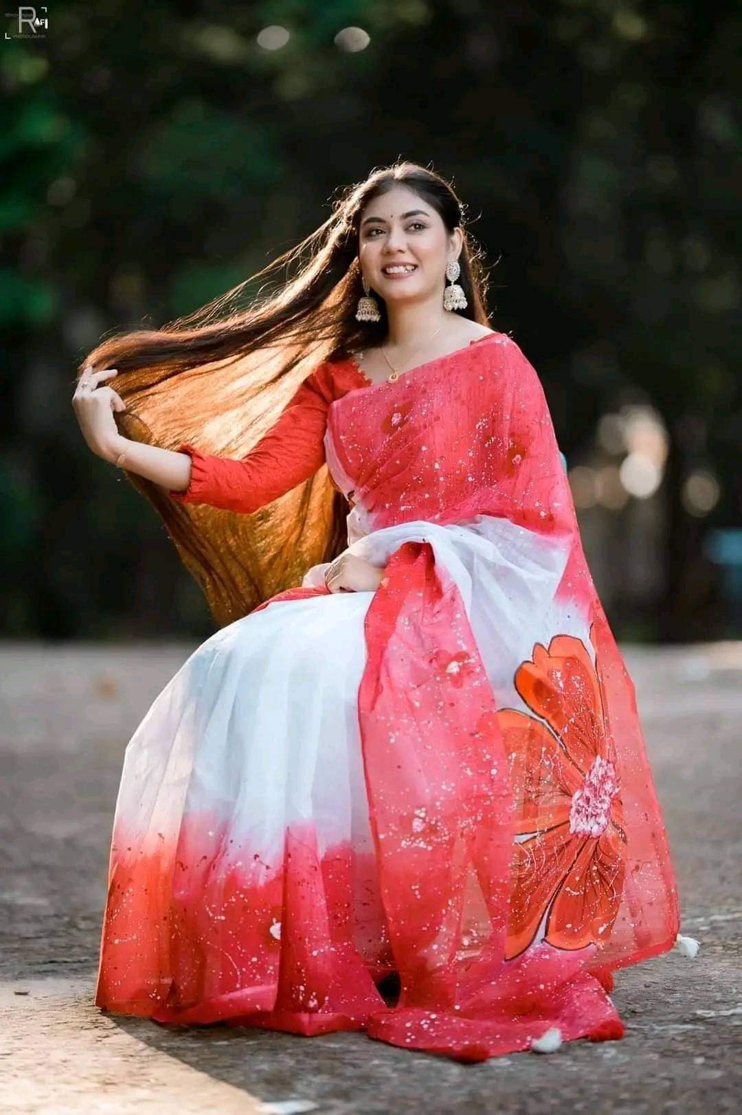 Hand Print Couple Dress ছবি 9