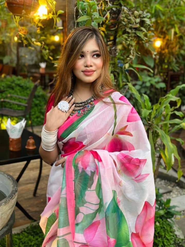 New Viral Attractive Sharee ছবি 2