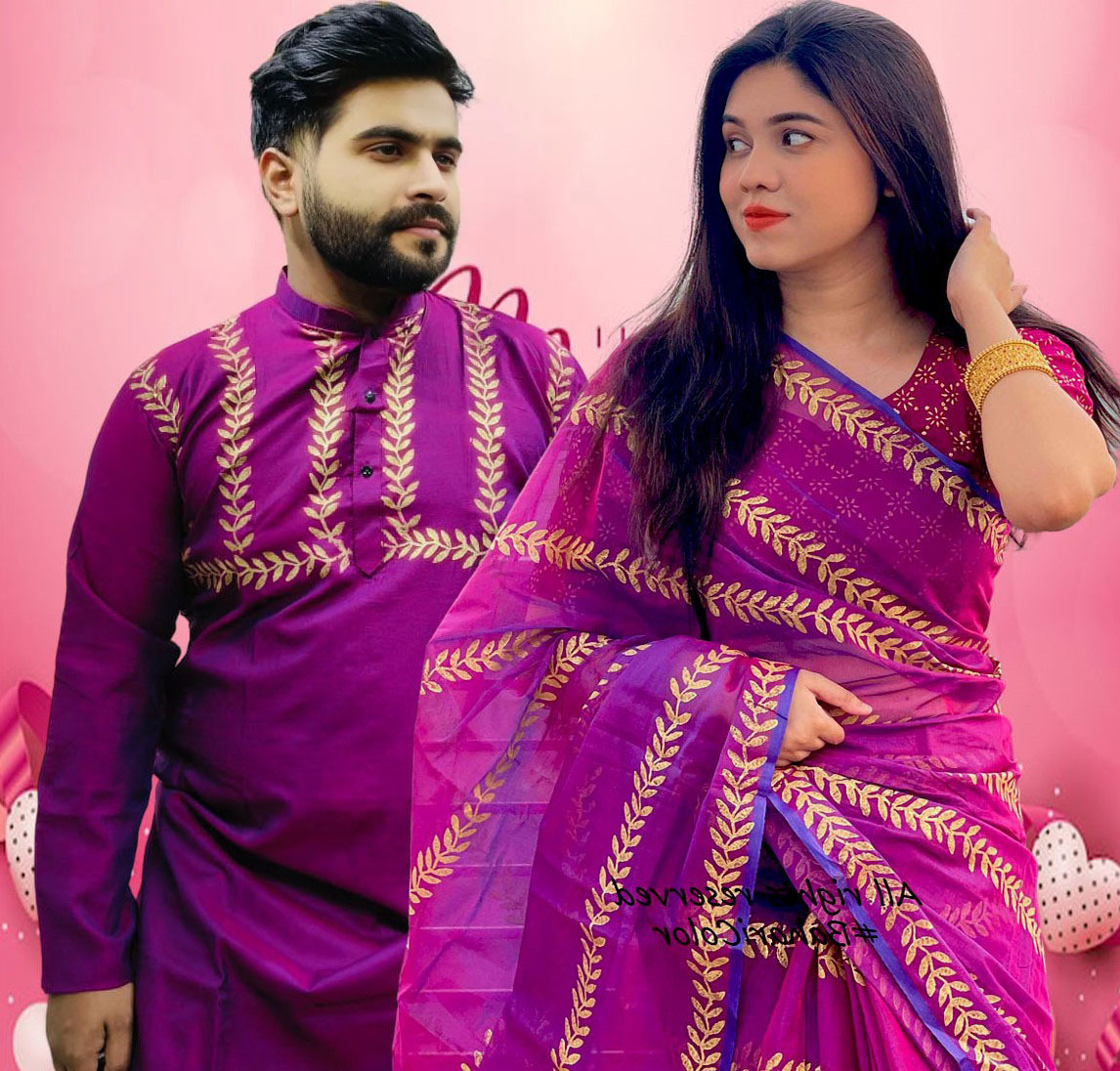 Sharee Panjabi Couple Set ছবি 7