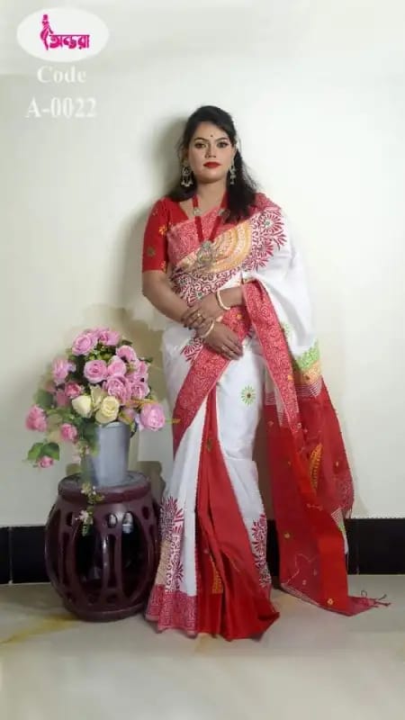 ধুপিয়ান সিল্ক শাড়ি ছবি 5