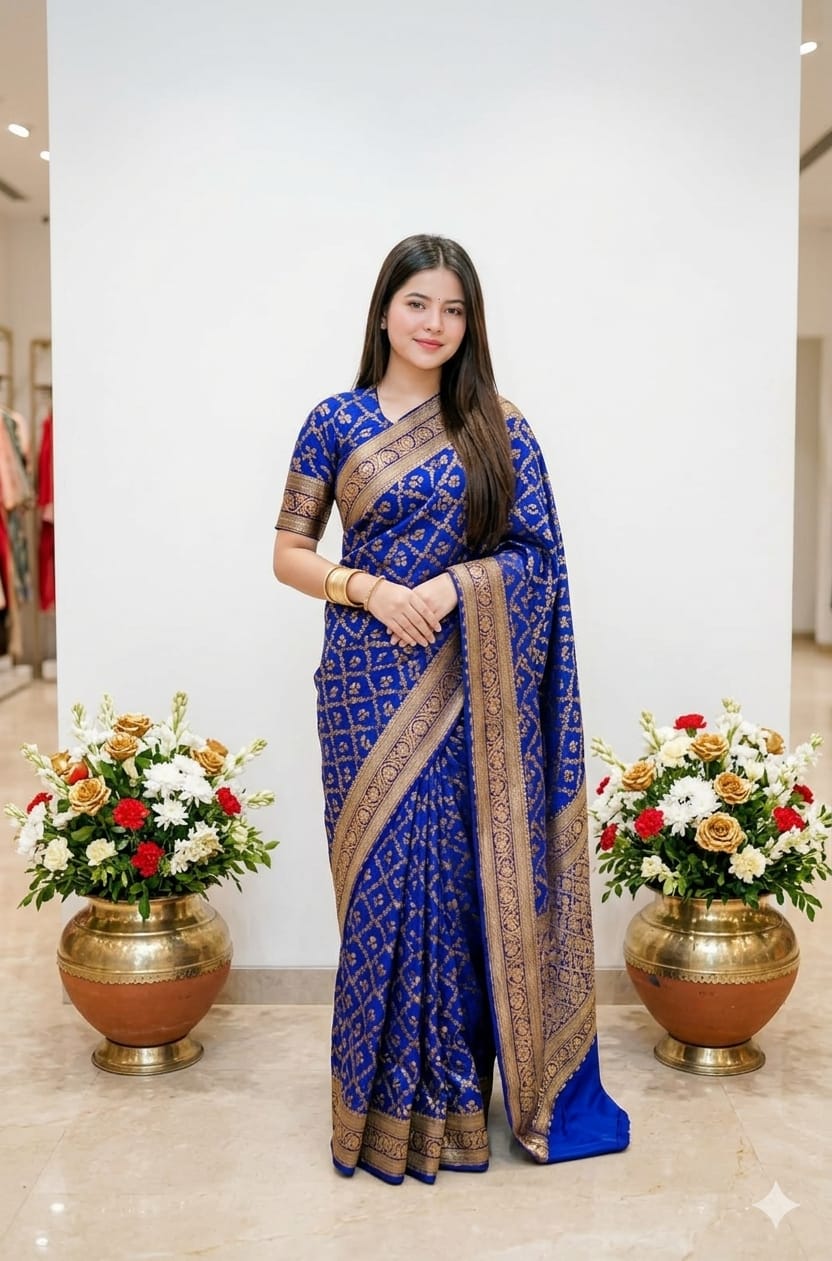 Japani Silk Sharee with Blouse Piece