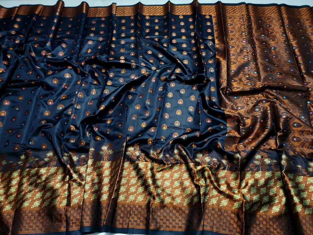 Soft silk katan sharee ছবি 6