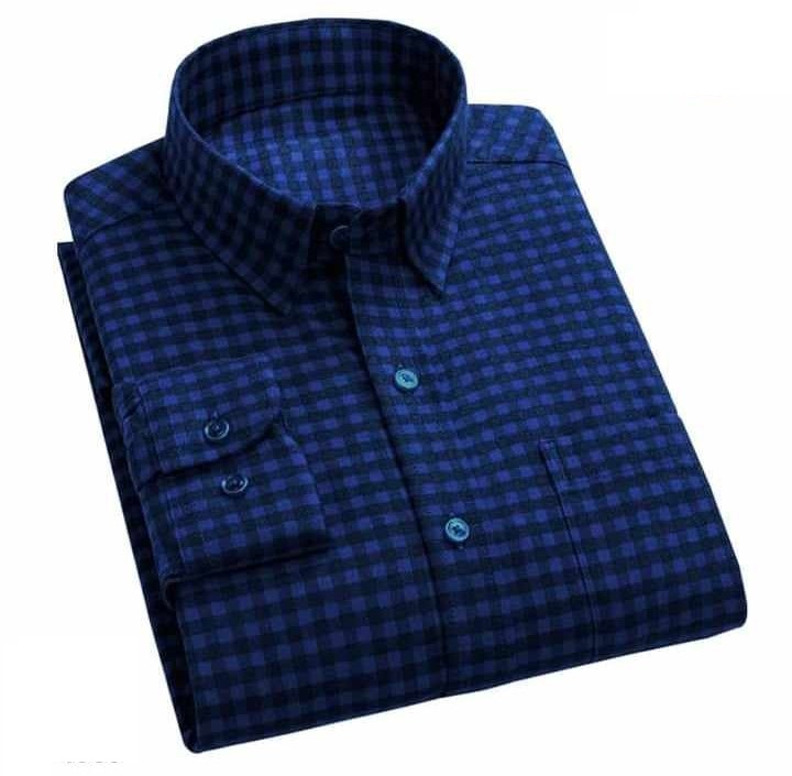 Exclusive Premium Qualityful full sleeve Cotton offichial Formal juri Check Shirt for Man's ছবি 6