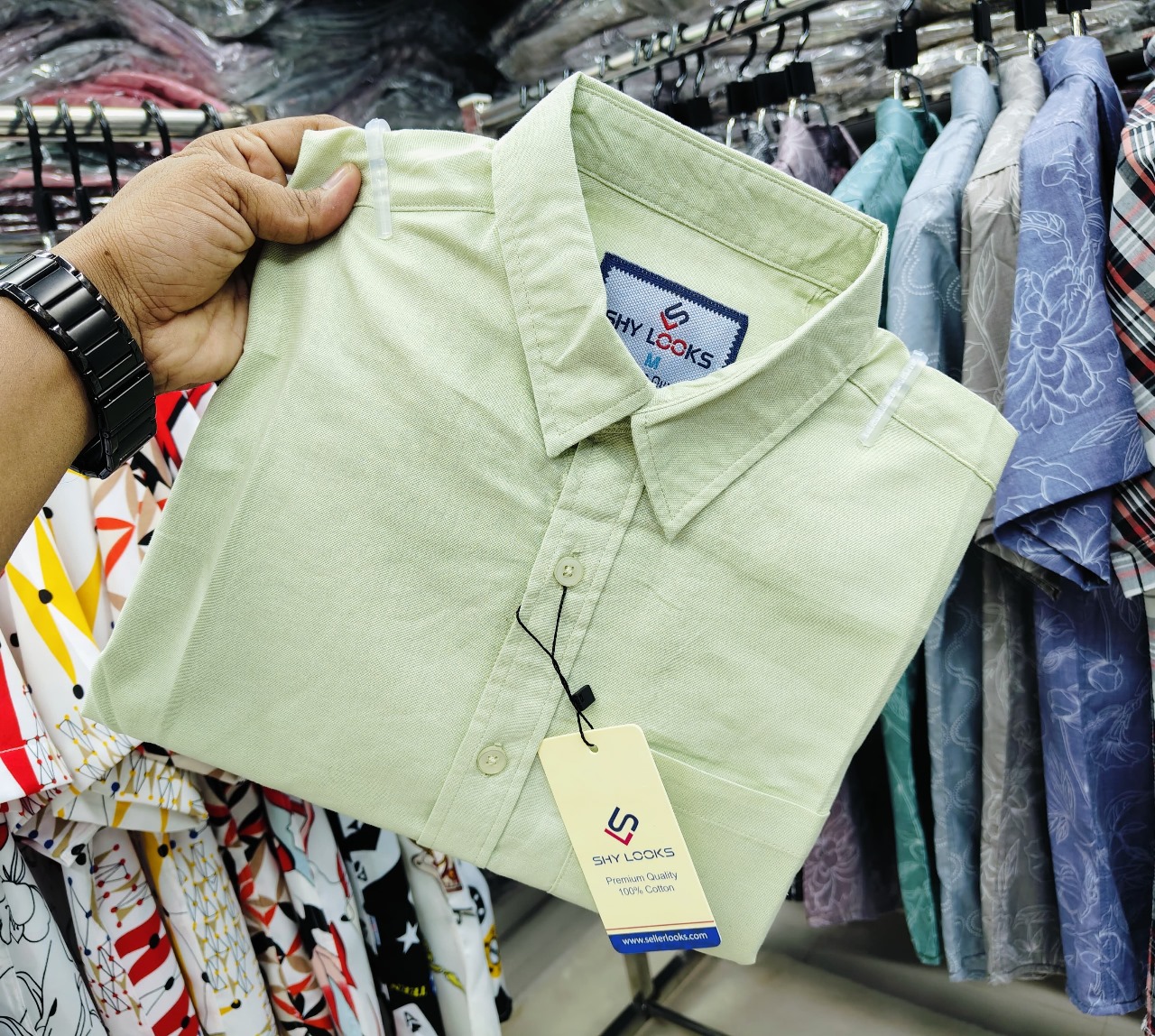 Premium Solid Shirt ছবি 4