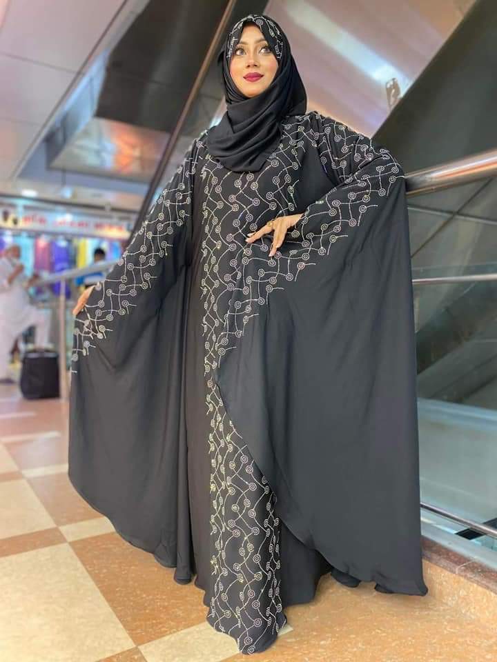 Abaya Borka with Hijab ছবি 4