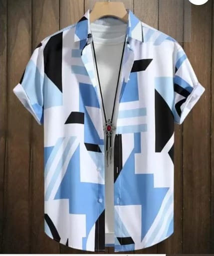 Half Sleeve Cotton Shirt For Men ছবি 7