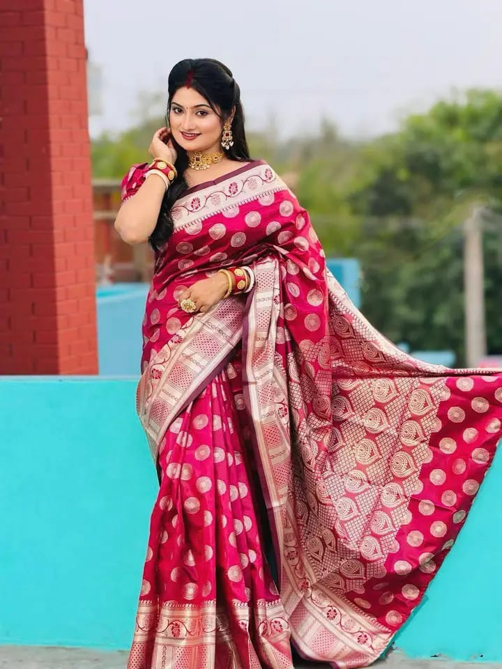 Indian soft katan sharee ছবি 2