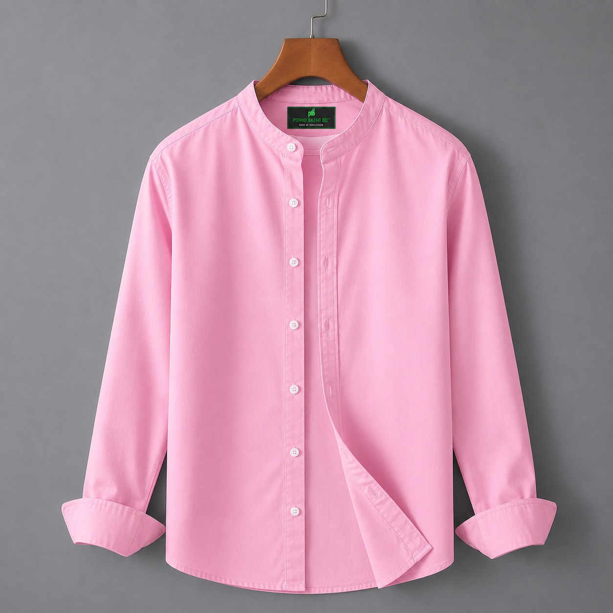 Premium Oxford Cotton Solid Shirt ছবি 7