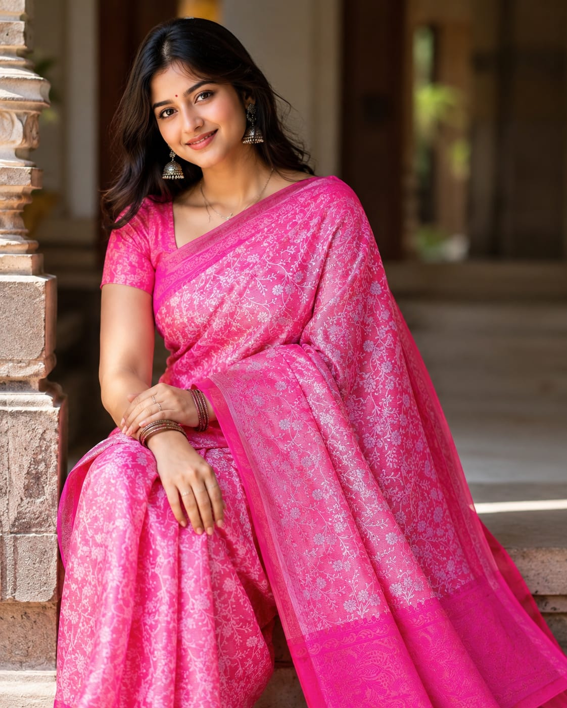 Kanjivaram katan Sharee