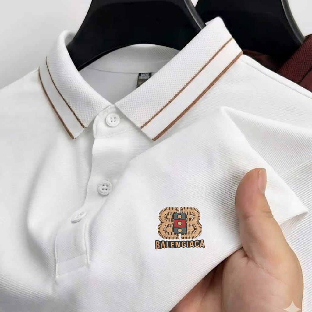 Premium Polo Shirt with China Sticker ছবি 10
