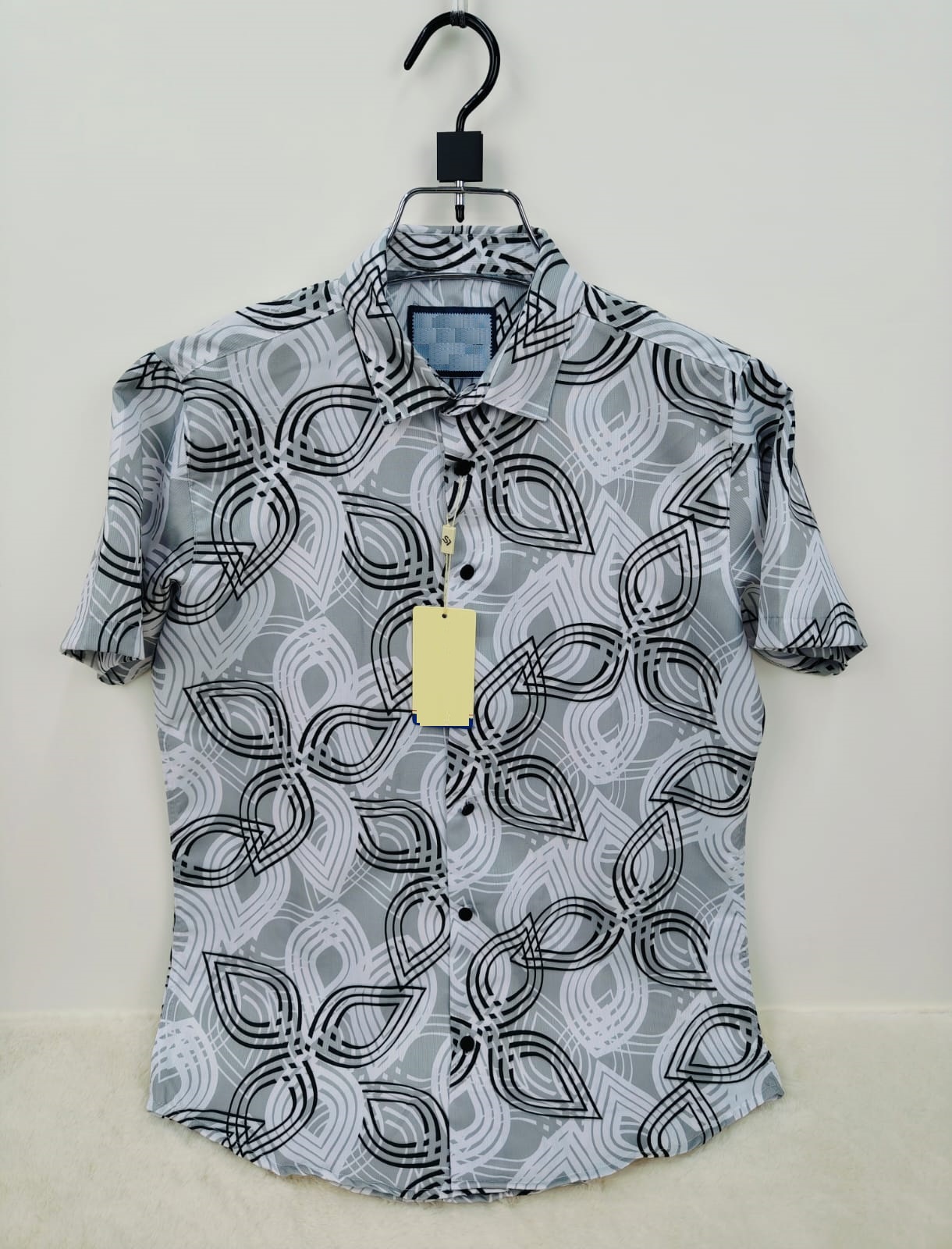 Luxury China Spandex Cot Half Sleeve Shirt ছবি 7