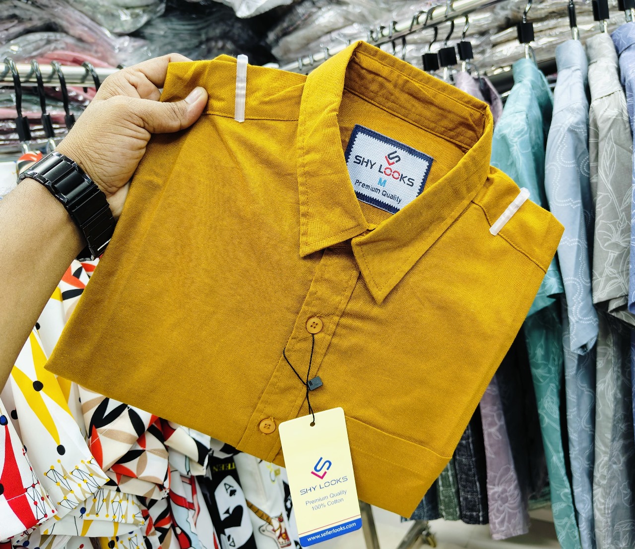 Premium Solid Shirt ছবি 7