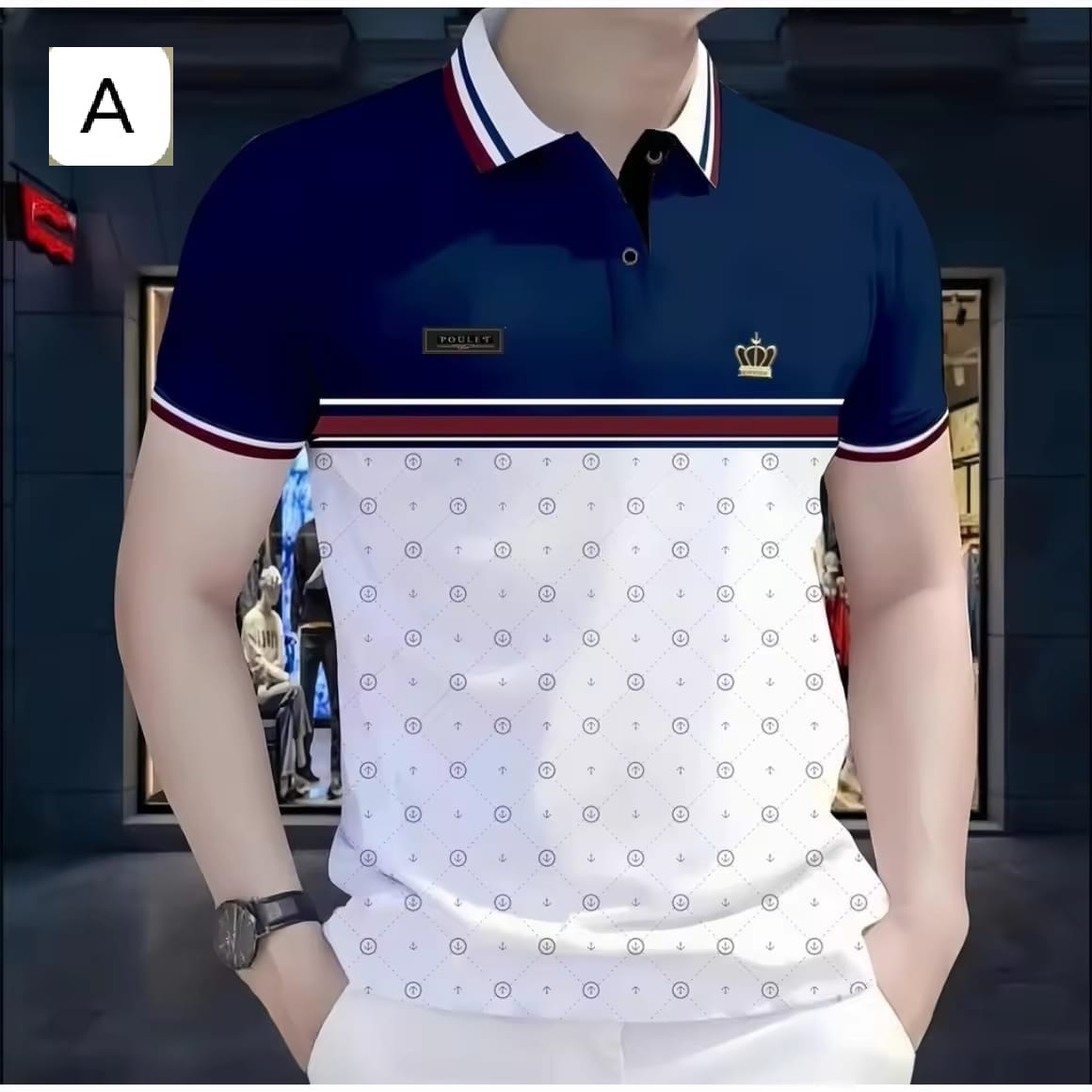 Stylist Casual Polo Shirt For Men ছবি 7