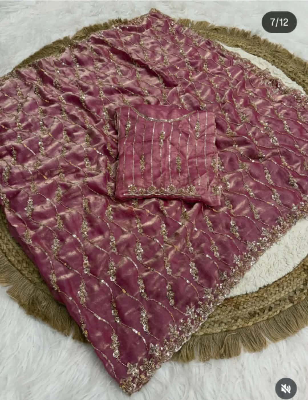 Indian Fendi Silk Saree Collection