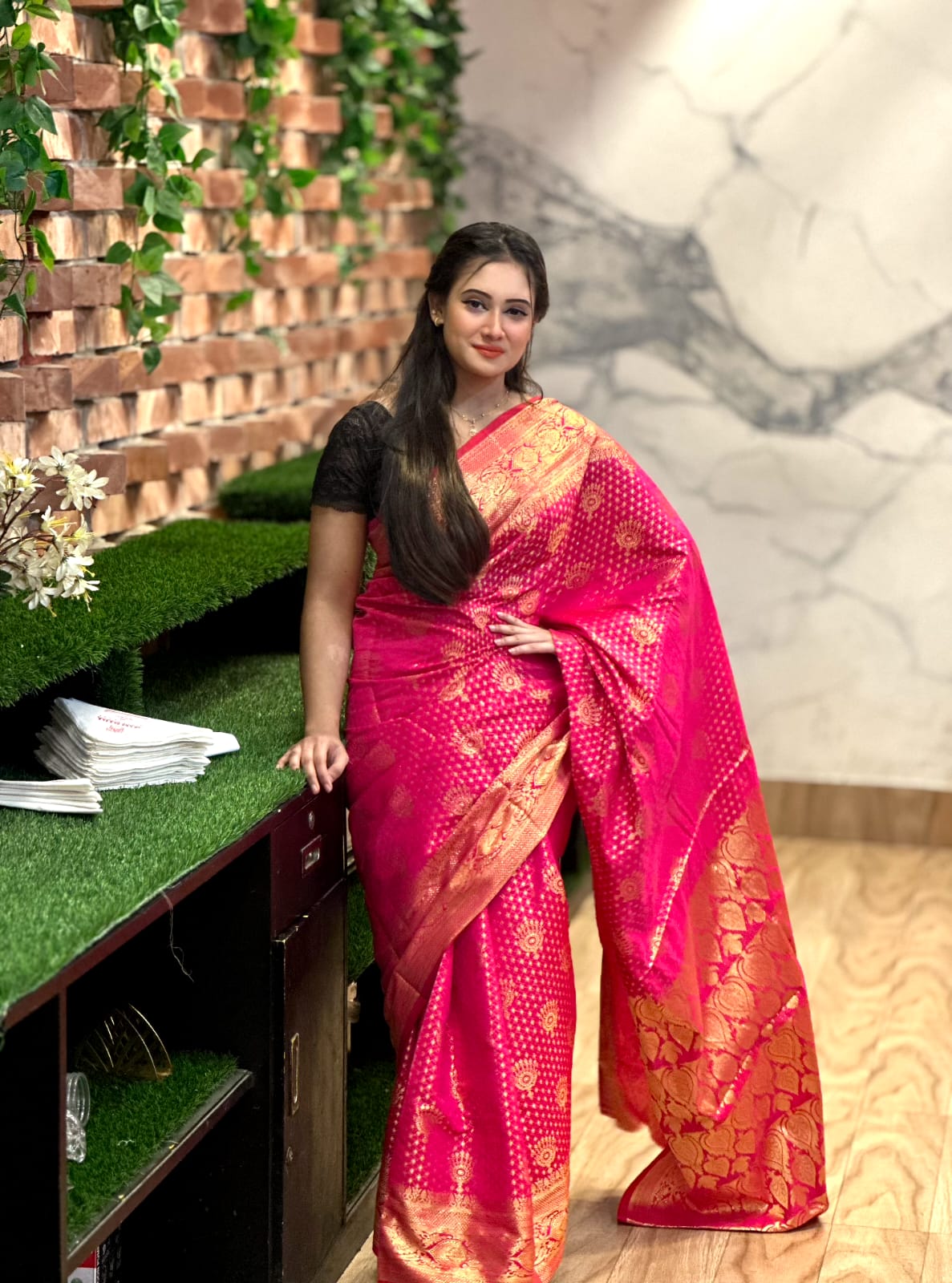 কাতান বেনারসি শাড়ি ছবি 9