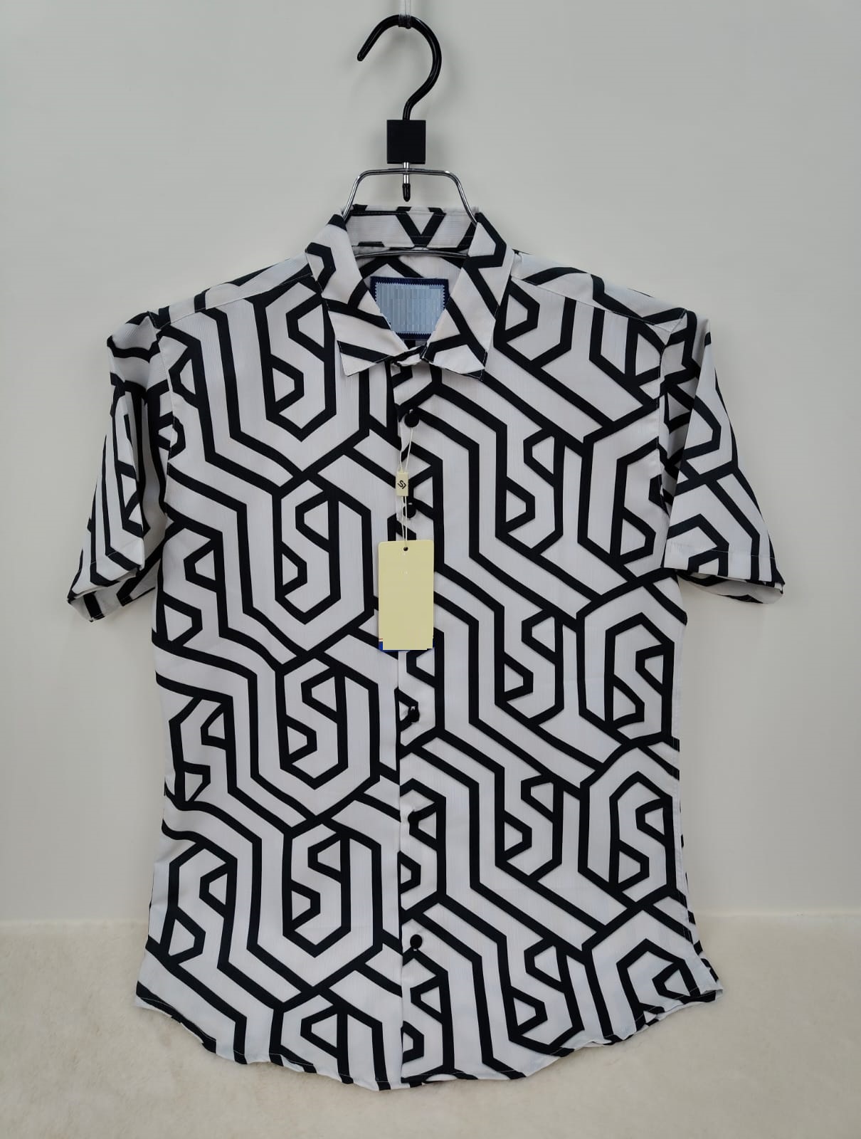 Luxury China Spandex Cot Half Sleeve Shirt ছবি 9