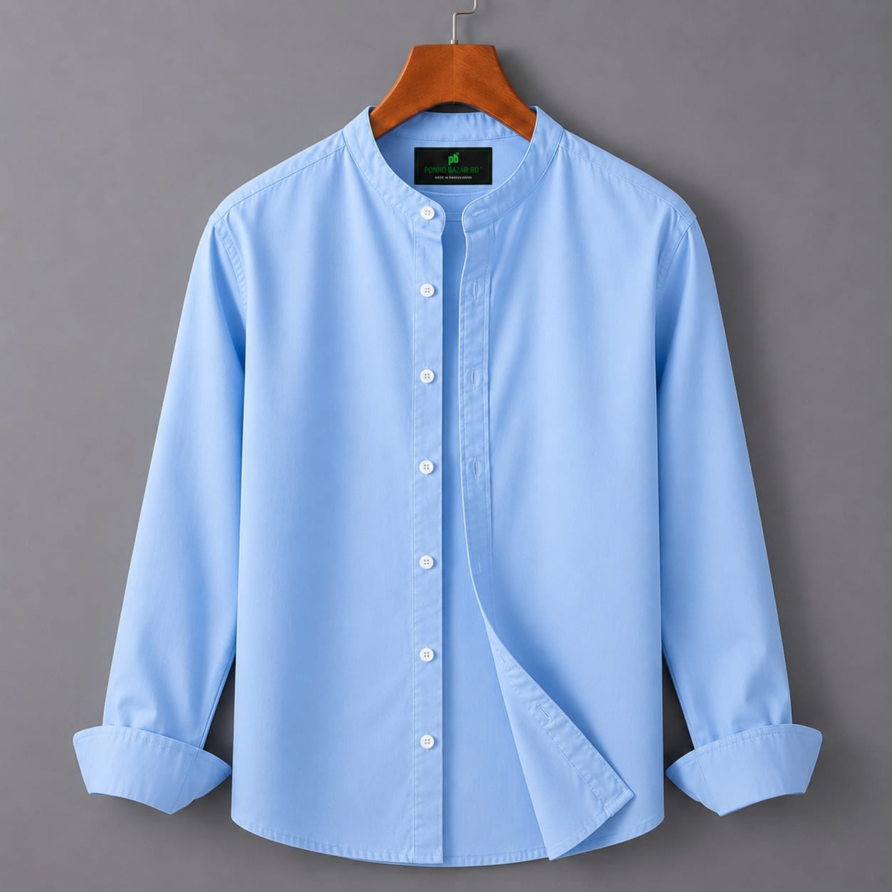 Premium Oxford Cotton Solid Shirt ছবি 2