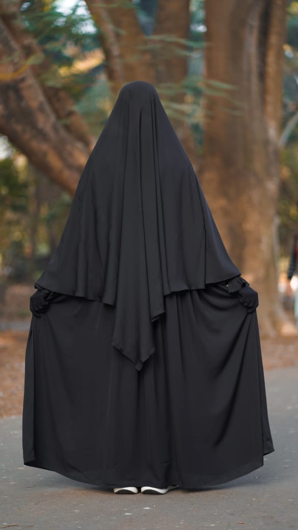 Muslima Borkha Set – Full Set ছবি 3
