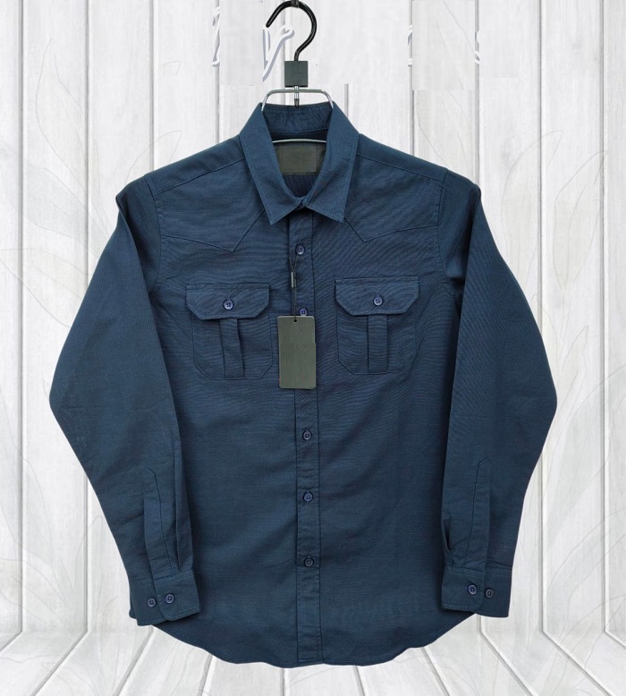 Premium Lap Seam Double Pocket Shirt