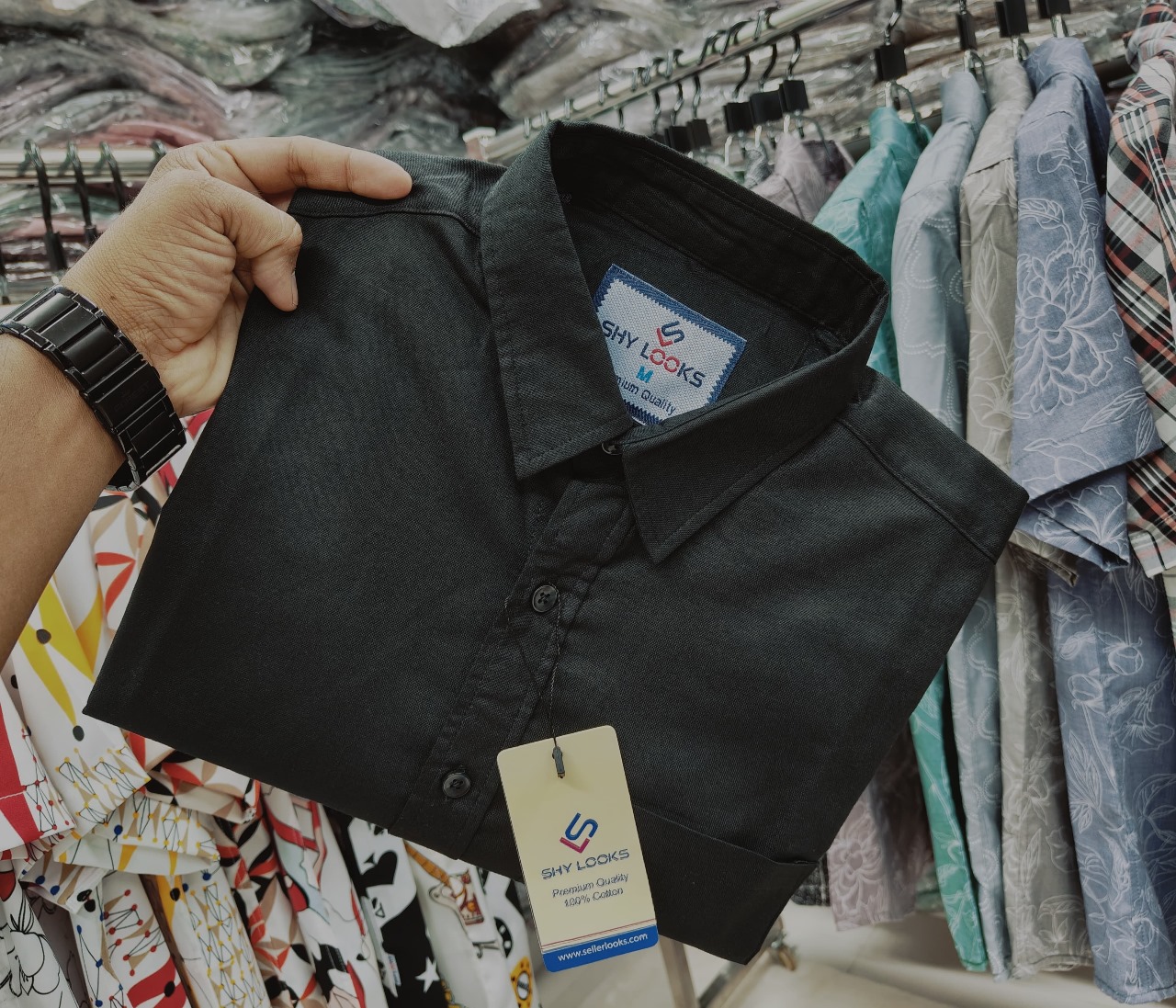 Premium Solid Shirt ছবি 5