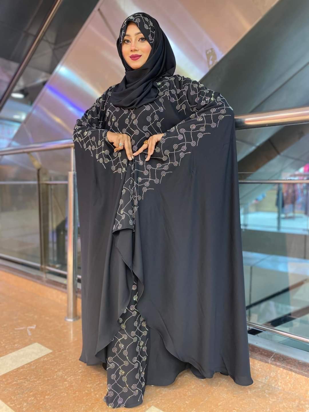 Abaya Borka with Hijab ছবি 2