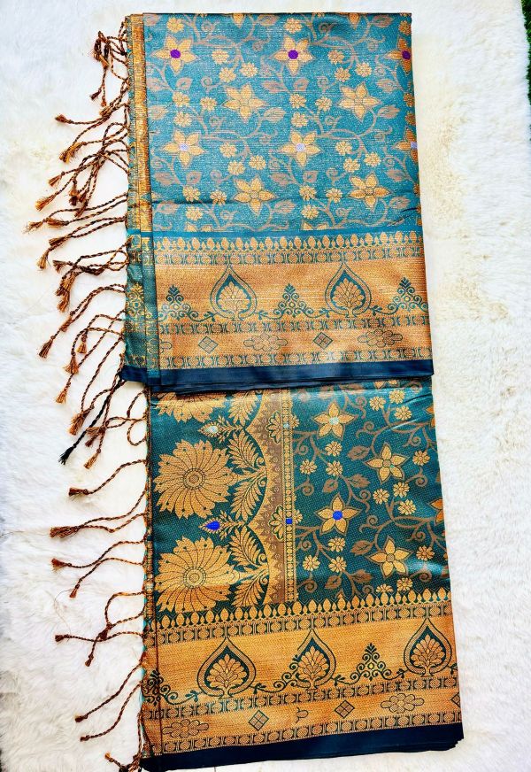 Soft silk katan sharee ছবি 5