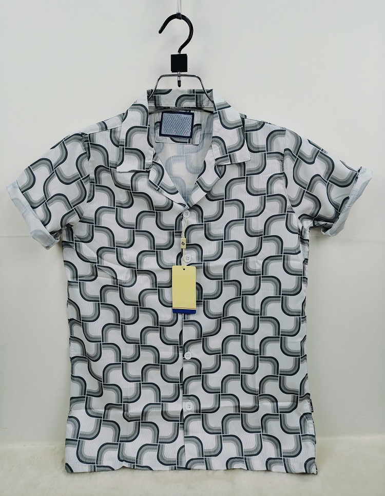 Luxury China Spandex Cot Drooped Shouldered Shirt ছবি 2