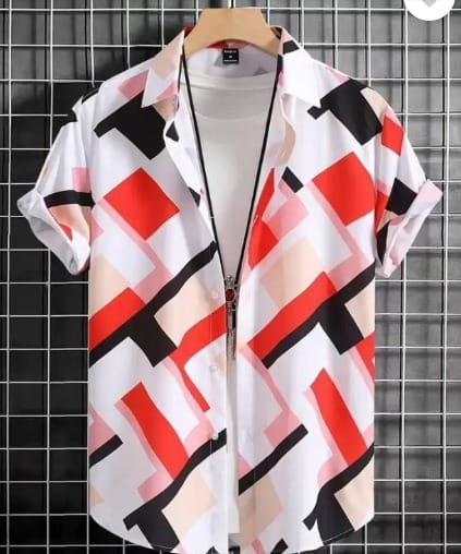 Half Sleeve Cotton Shirt For Men