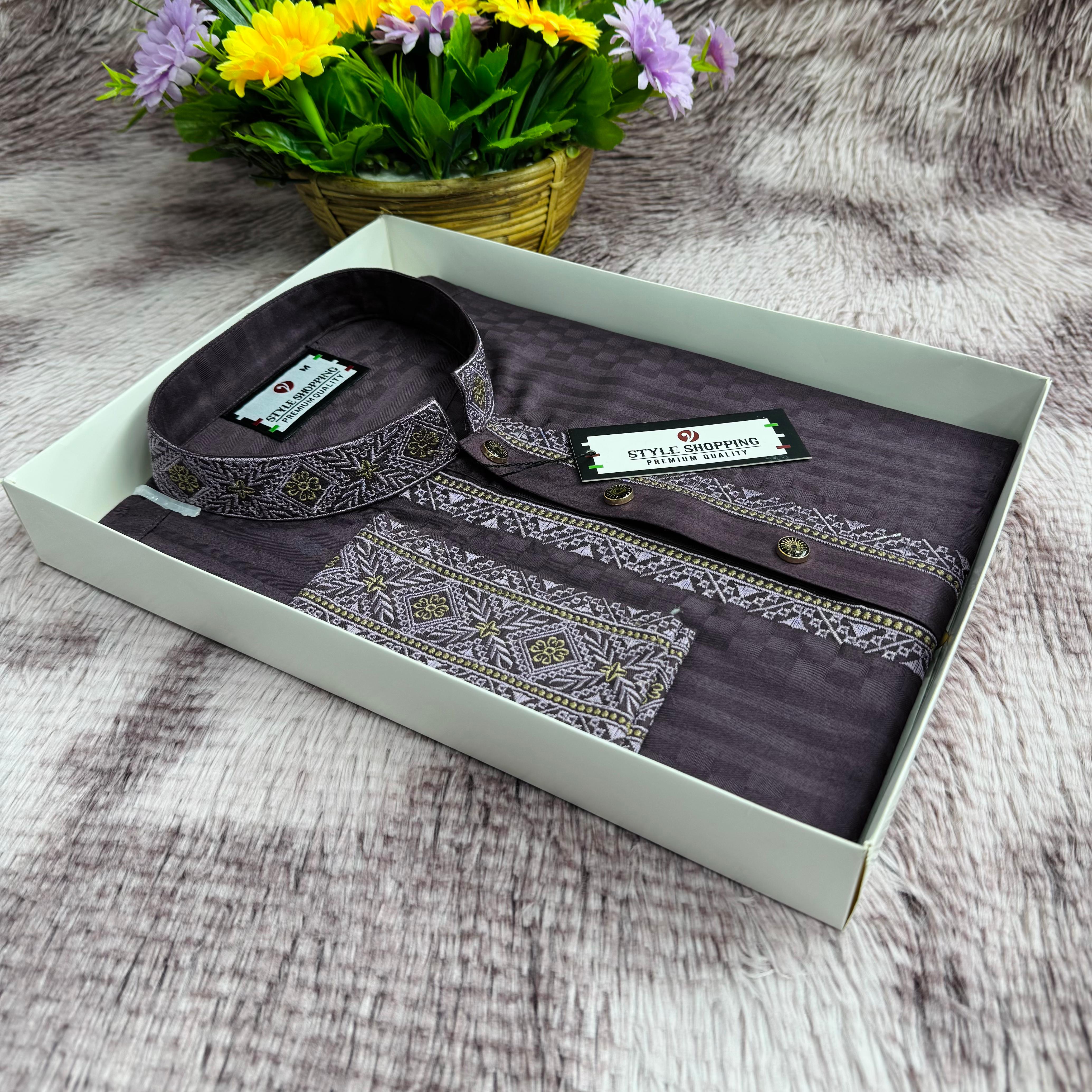 Embroidery Panjabi ছবি 2