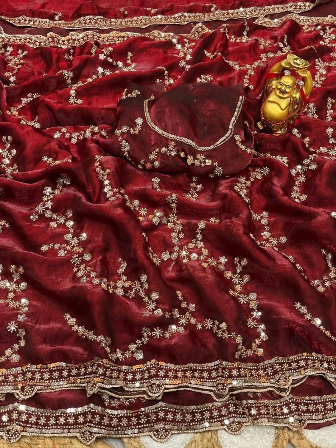 Indian Fendi Silk Saree Collection ছবি 5