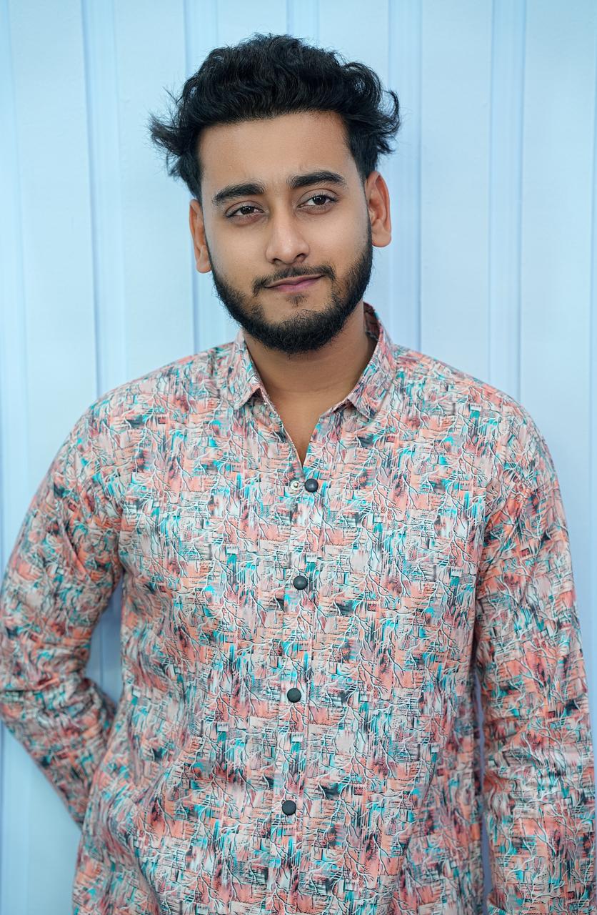 Digital Print Cotton Shirt