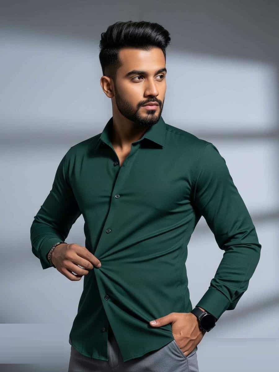 China Stitch Formal Shirt ছবি 4