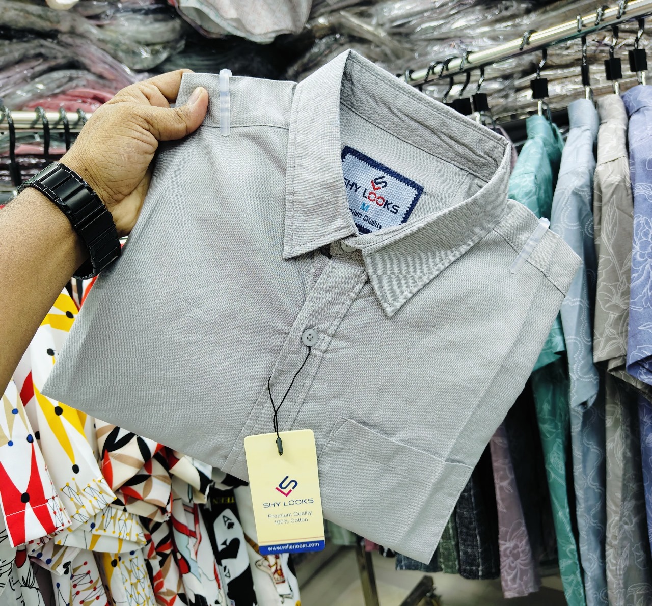 Premium Solid Shirt ছবি 6