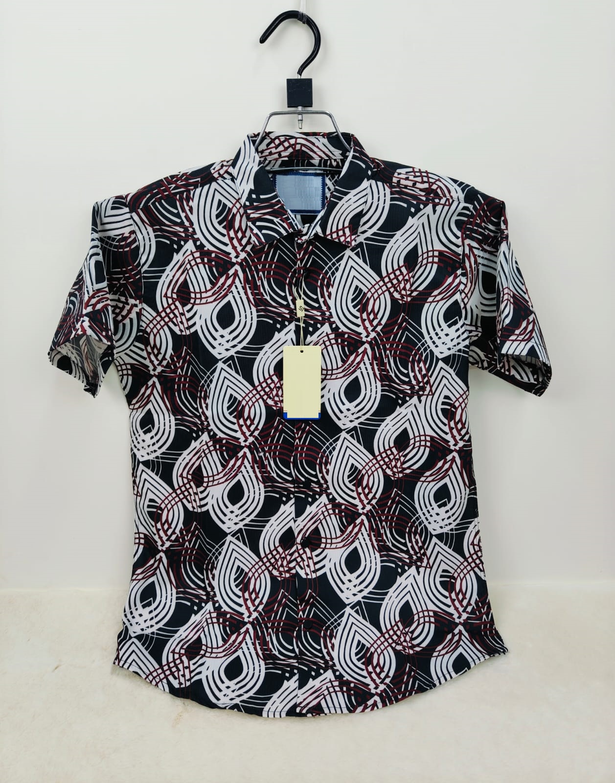 Luxury China Spandex Cot Half Sleeve Shirt ছবি 8