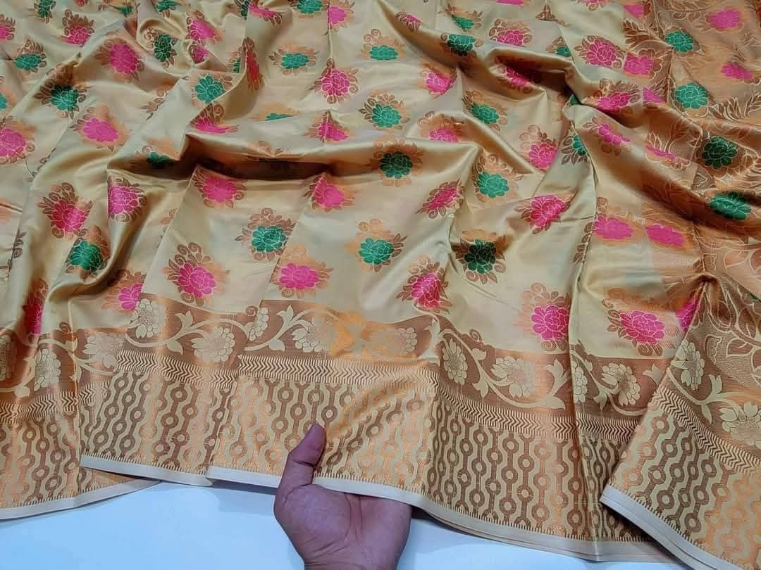 Soft silk katan sharee ছবি 4