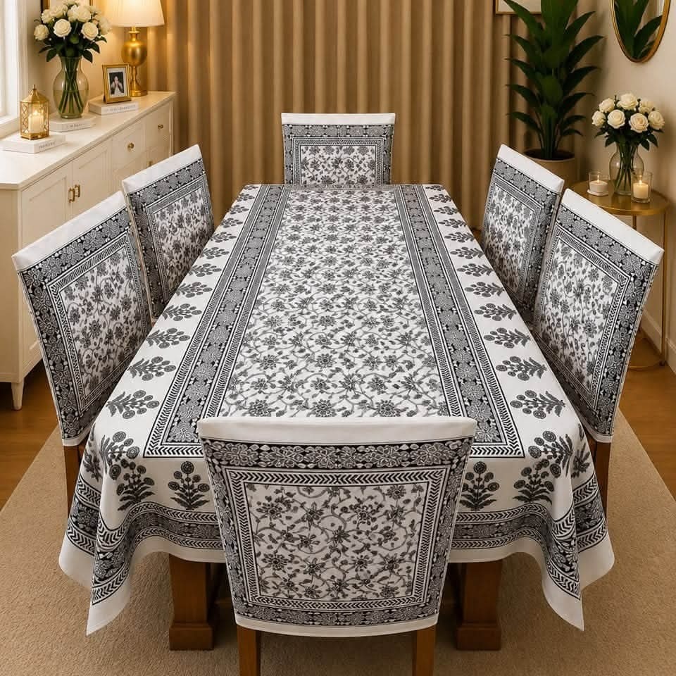 3D Dining Table Cover Set ছবি 3