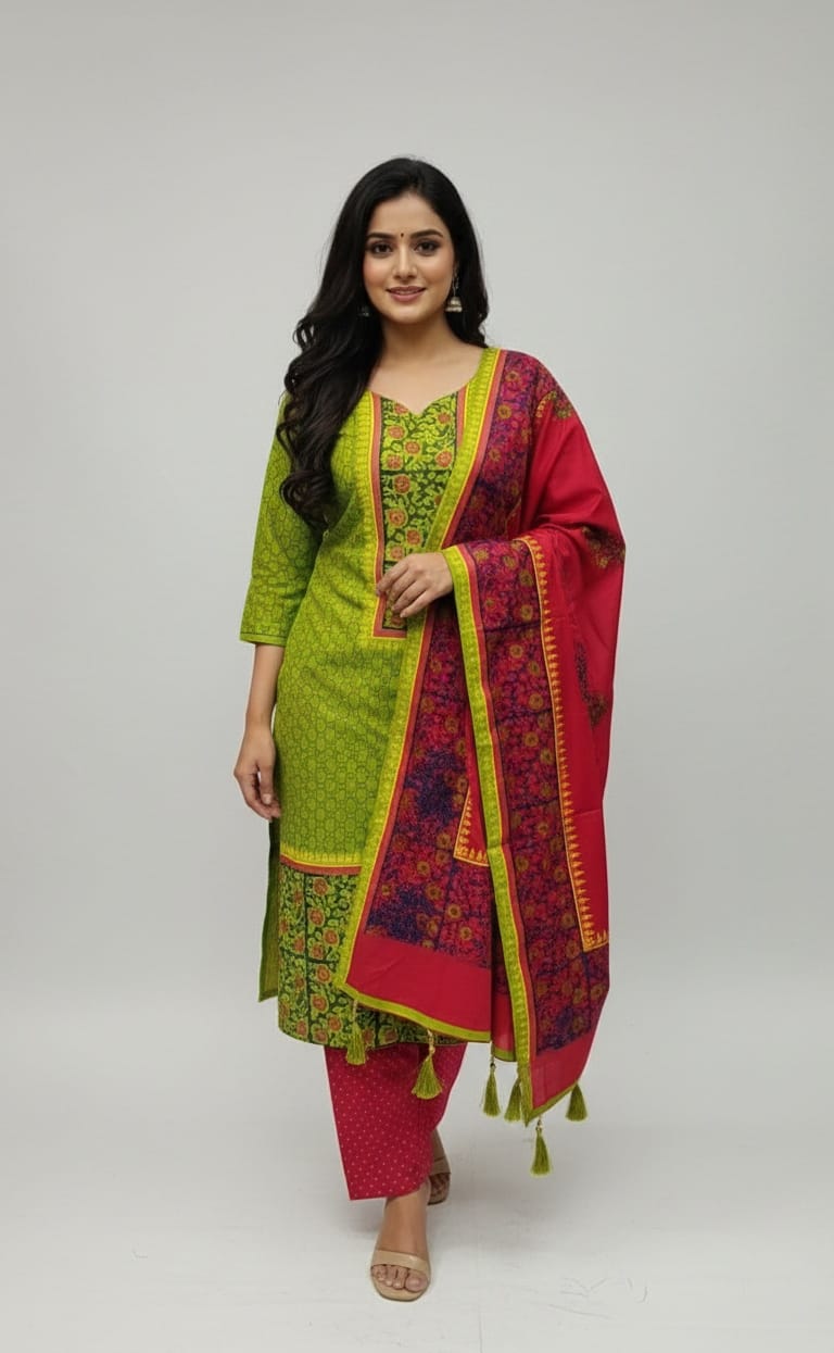 Unstitch Three Piece ছবি 8
