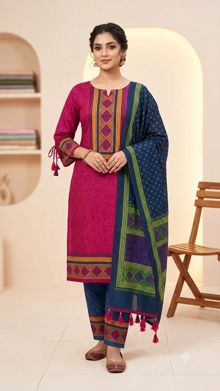 Unstitch Three Piece ছবি 8