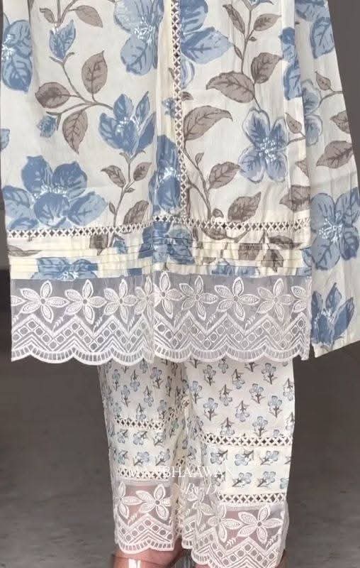 Cotton Embroidery Three Piece ছবি 3