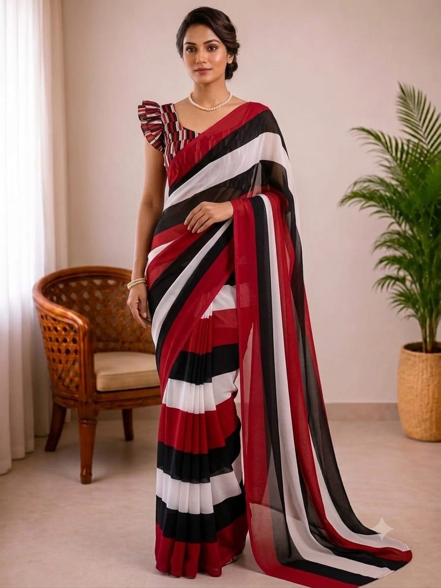 Rongdhonu Georgette saree