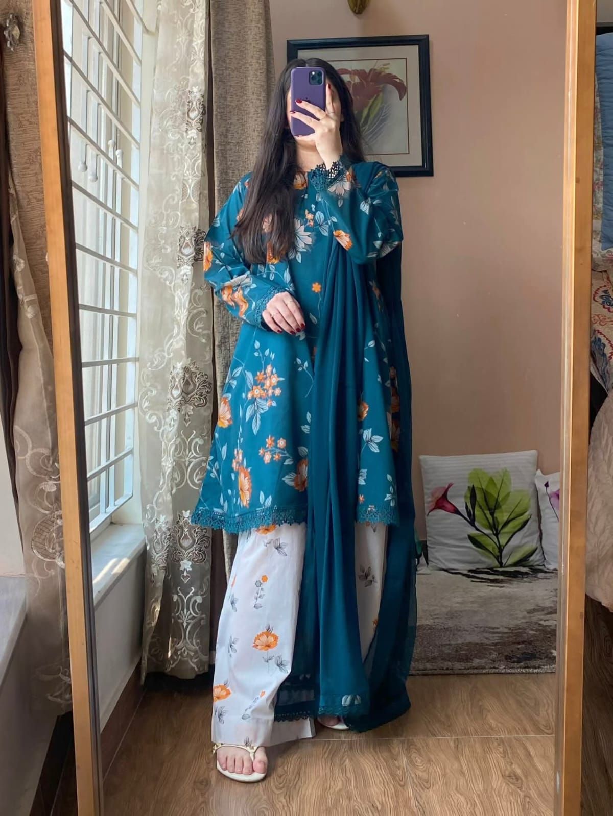 Digital Printed Three Piece