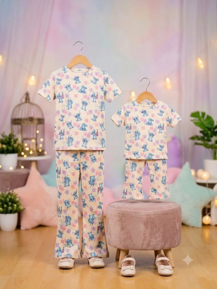Half Sleeve T-shirt and Pant Set (Export Quality )