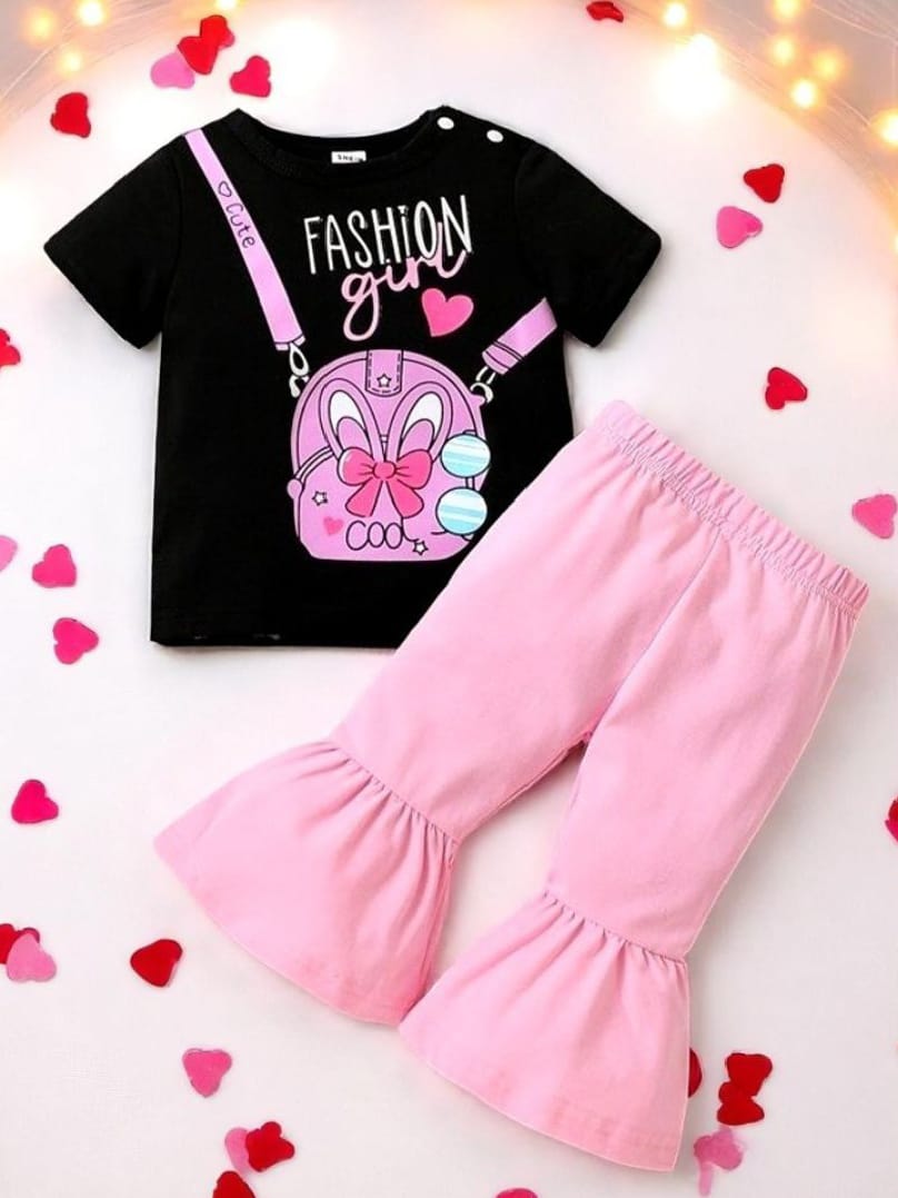 Half Sleeve T-shirt and Pant Set